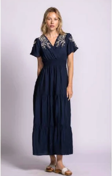 Irvine Dress-Navy