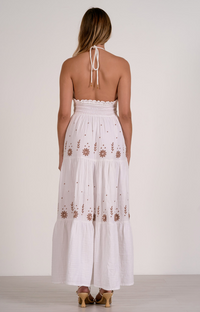 Elan Maxi V-neck Dress