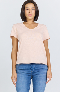 Dear John Vanya Vneck Slub T-shirt