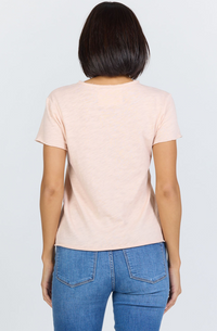 Dear John Vanya Vneck Slub T-shirt