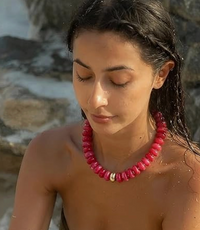 Bubble Bead Statement Necklace
