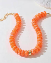 Bubble Bead Statement Necklace