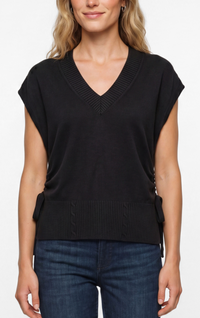Liverpool V-neck Sweater w/Ties