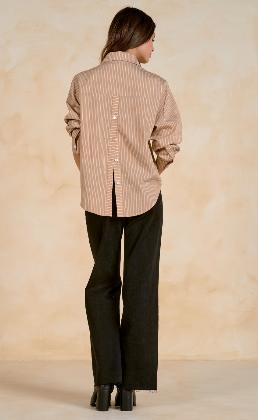 Elan 7 Top L/S Open Back