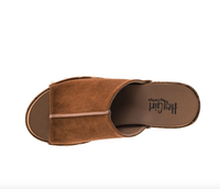 Corkys Gaslight Platform Sandal-Chestnut
