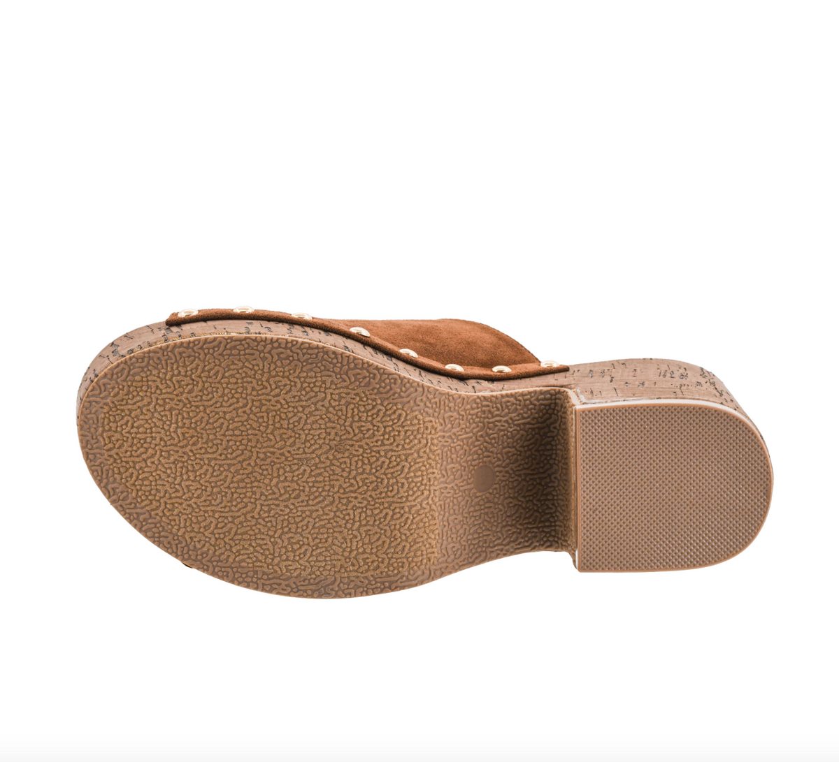Corkys Gaslight Platform Sandal-Chestnut