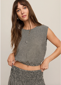 Merit Gingham Top