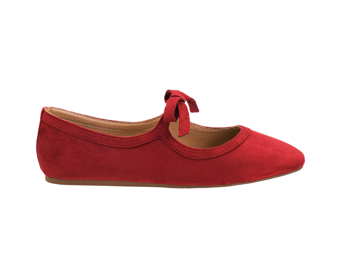Corkys Layover Flat-Red