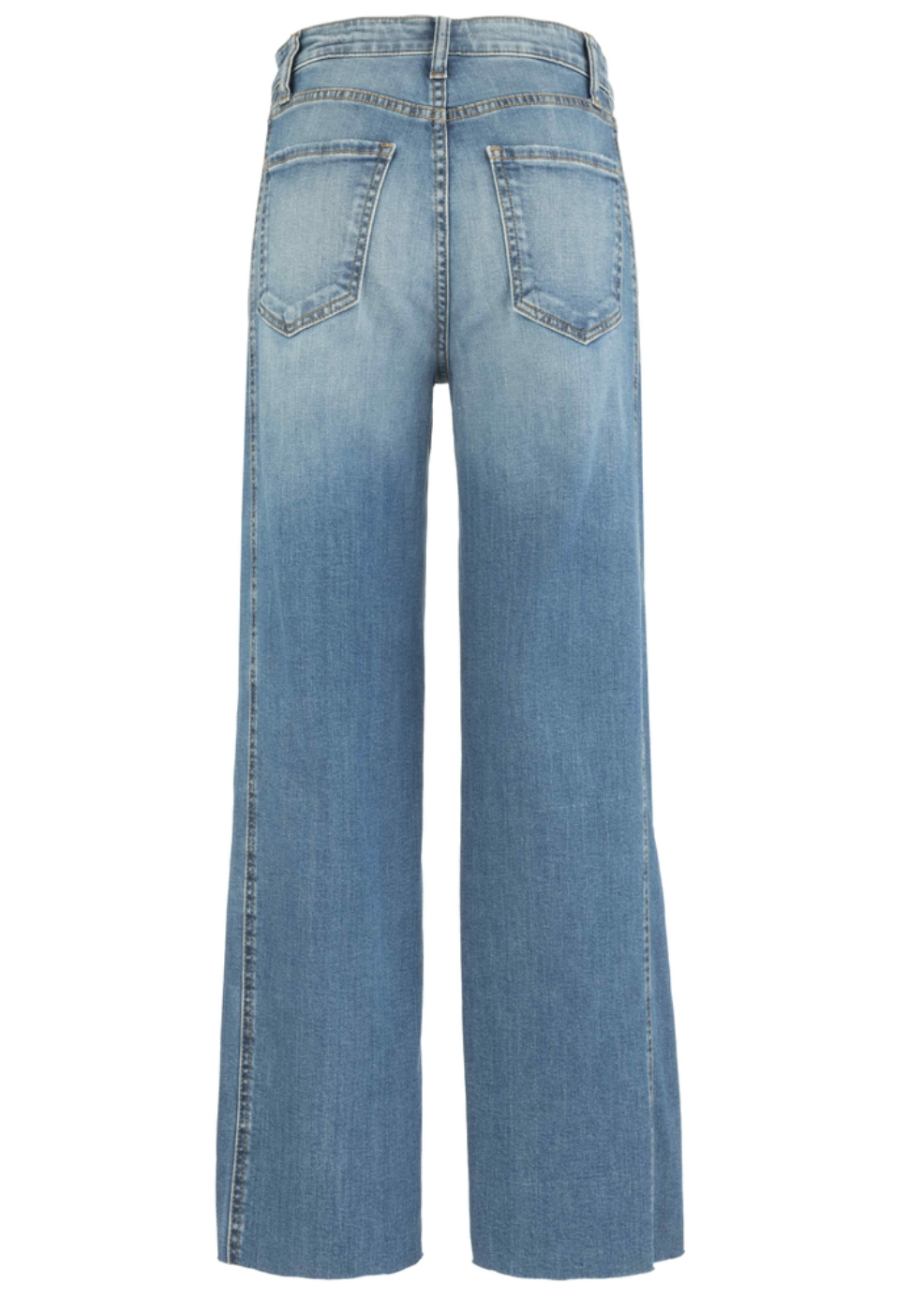 Kut Charlotte High Rise Wide Leg Jean