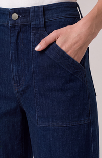 Liverpool Stride Wide Leg Jean-Empire Blue