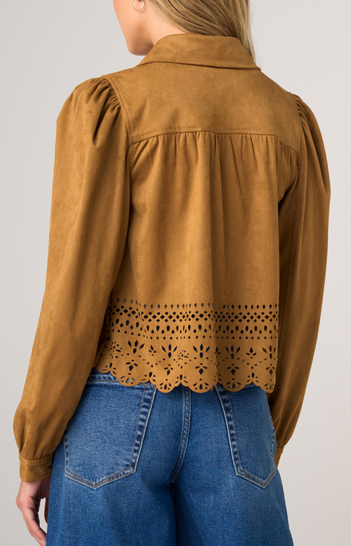 Liverpool Laser Cut Hem Jacket