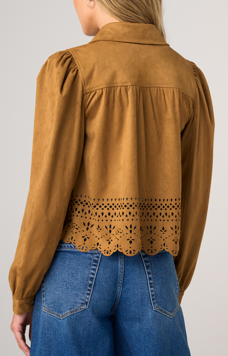 Liverpool Laser Cut Hem Jacket