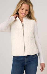 Liverpool Reversible Quilted Sweater Vest