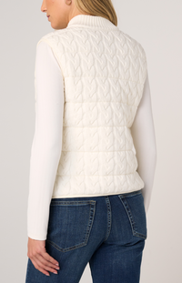 Liverpool Reversible Quilted Sweater Vest