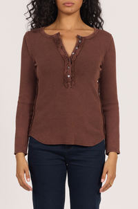 Dear John Edie Henley Rib Tee