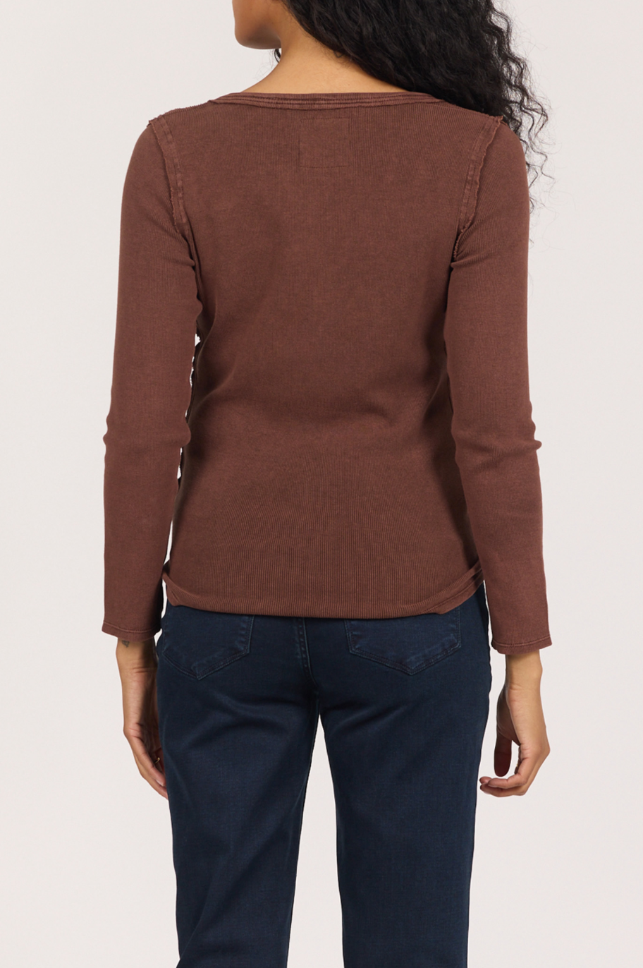 Dear John Edie Henley Rib Tee