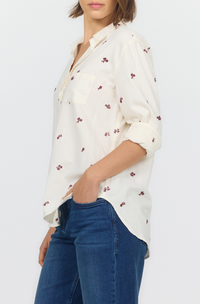 Dear John Galina Embroidered Top