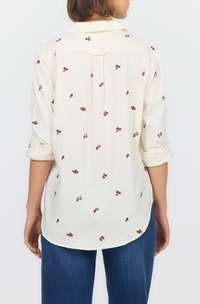 Dear John Galina Embroidered Top