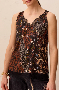 Tribal Cami w/Lace