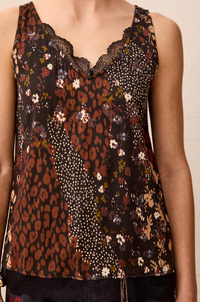 Tribal Cami w/Lace