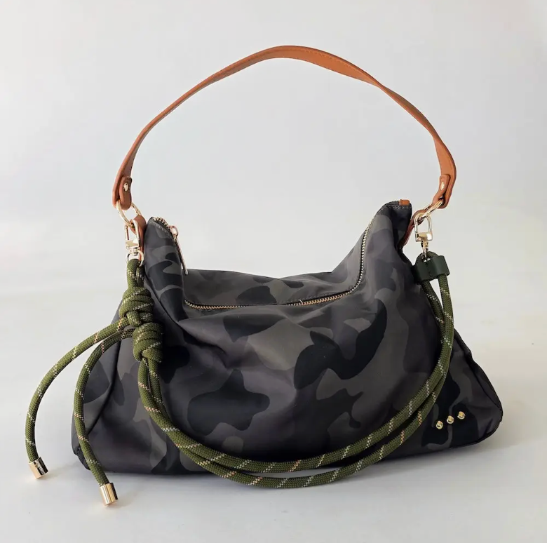 Nikki Nylon Slouchy Bag