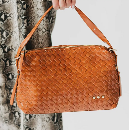 Harper Hobo Woven Shoulder Bag