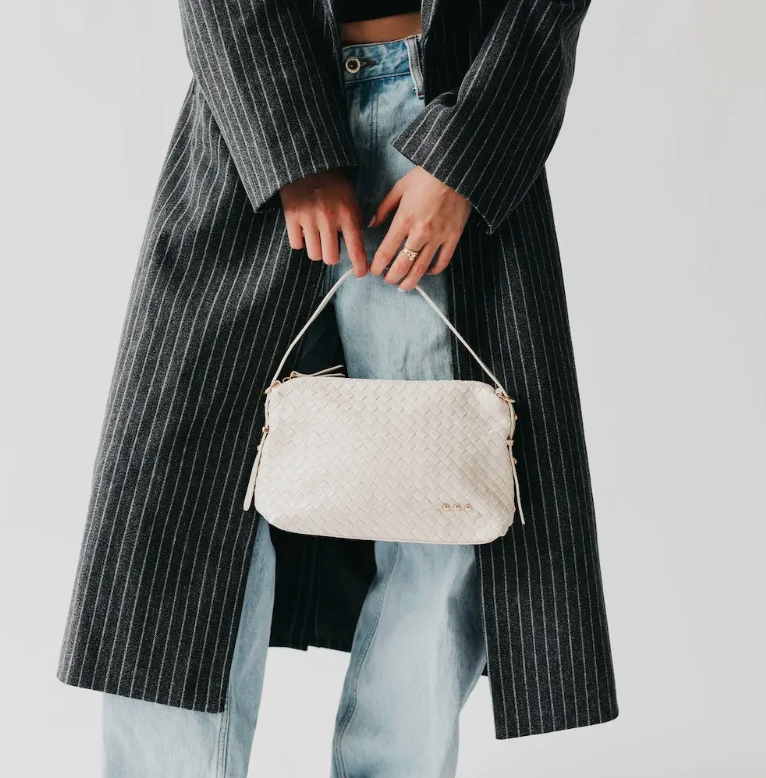 Harper Hobo Woven Shoulder Bag