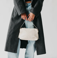 Harper Hobo Woven Shoulder Bag