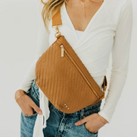 Diagonal Woven Westlyn Bum Bag