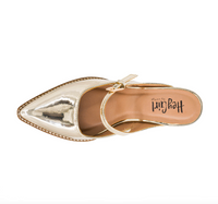 Corkys Sober Up Gold Metallic Mule