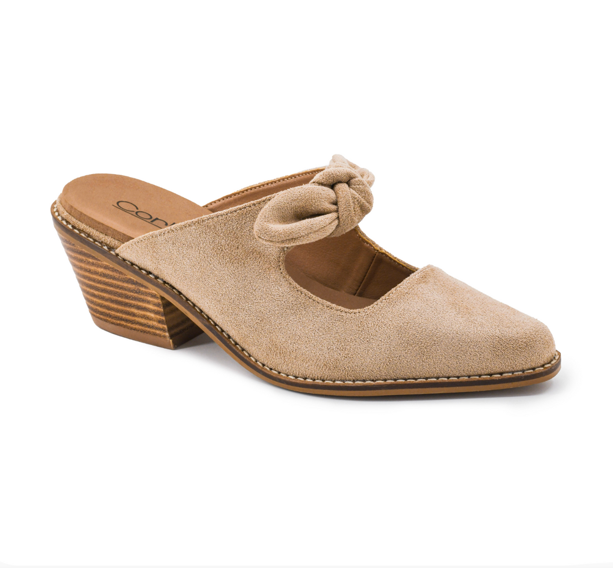 Corkys Oh Bow She Didn't Suede Mule
