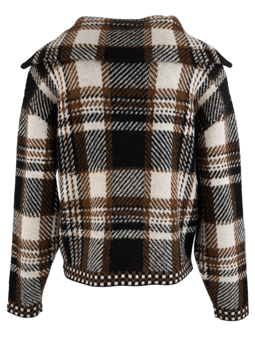 Kut Rue Zip Up Sweater Knit Jacket