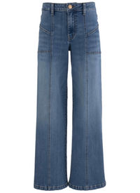 Kut Jean High Rise Patch Front Pockets Jeans