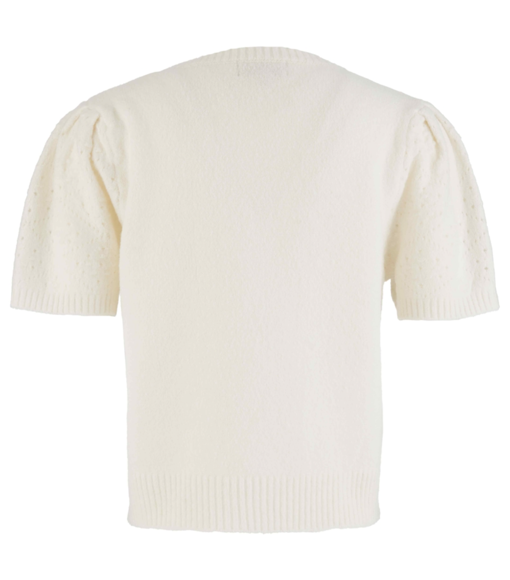 Kut Faith Scoop Neck Short Sleeve Sweater