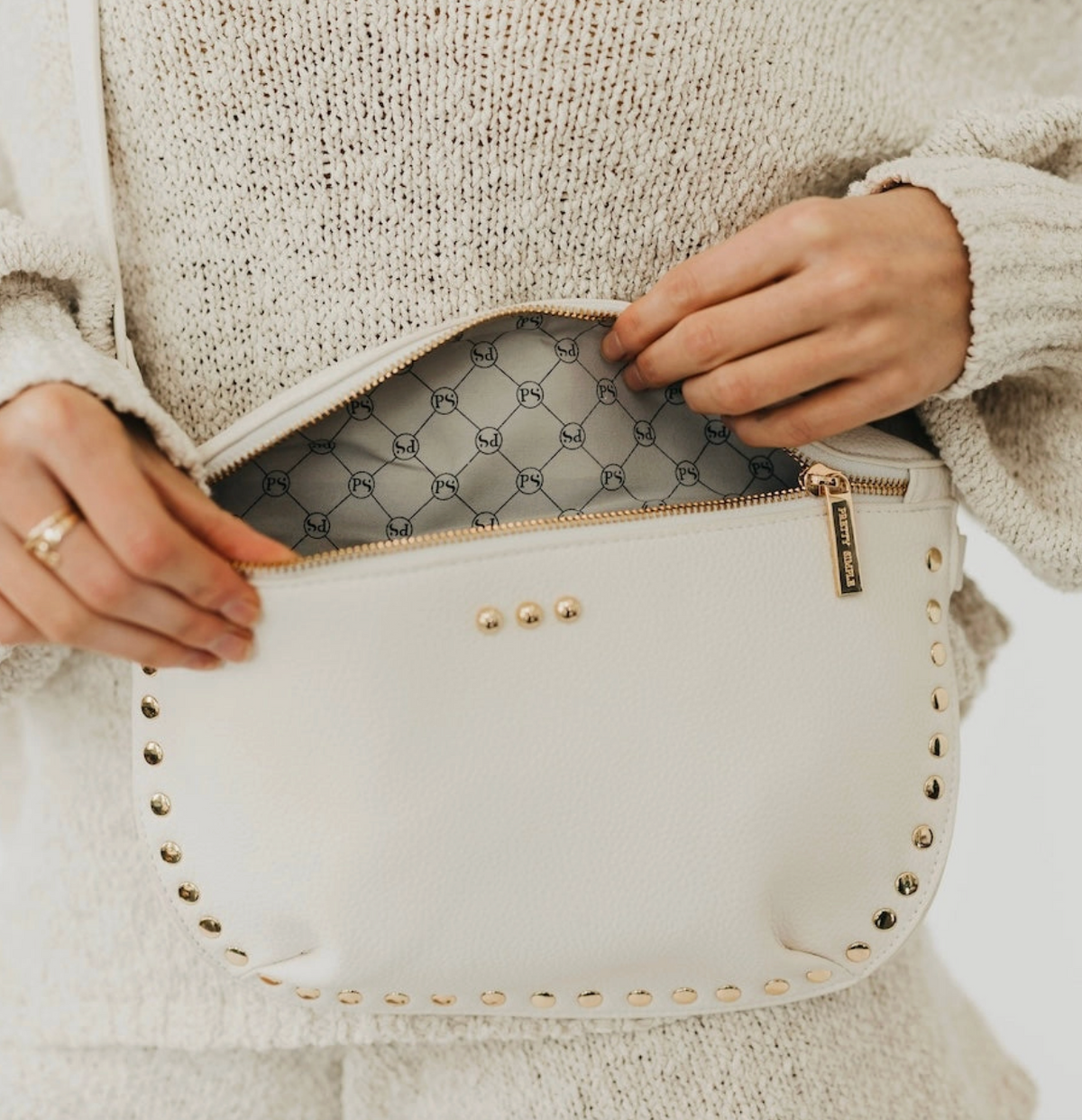 Sabrina Studded Bum Bag
