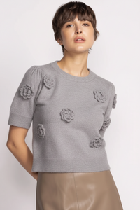 Roslyn Sweater -Grey