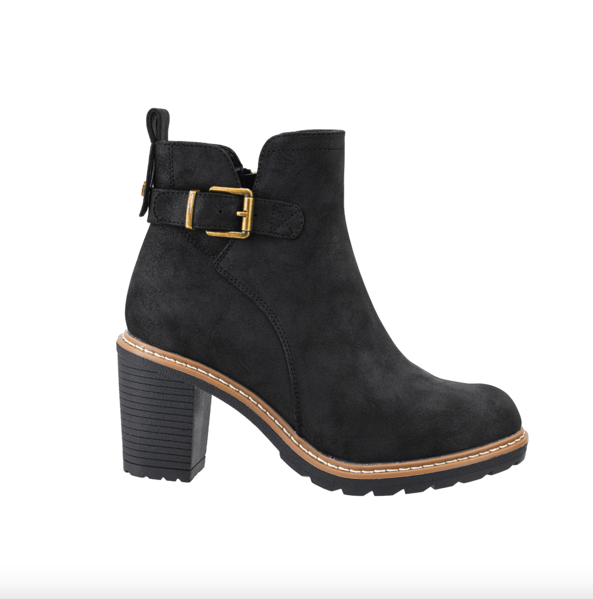 Corky's Good Call Distressed Boot-Black