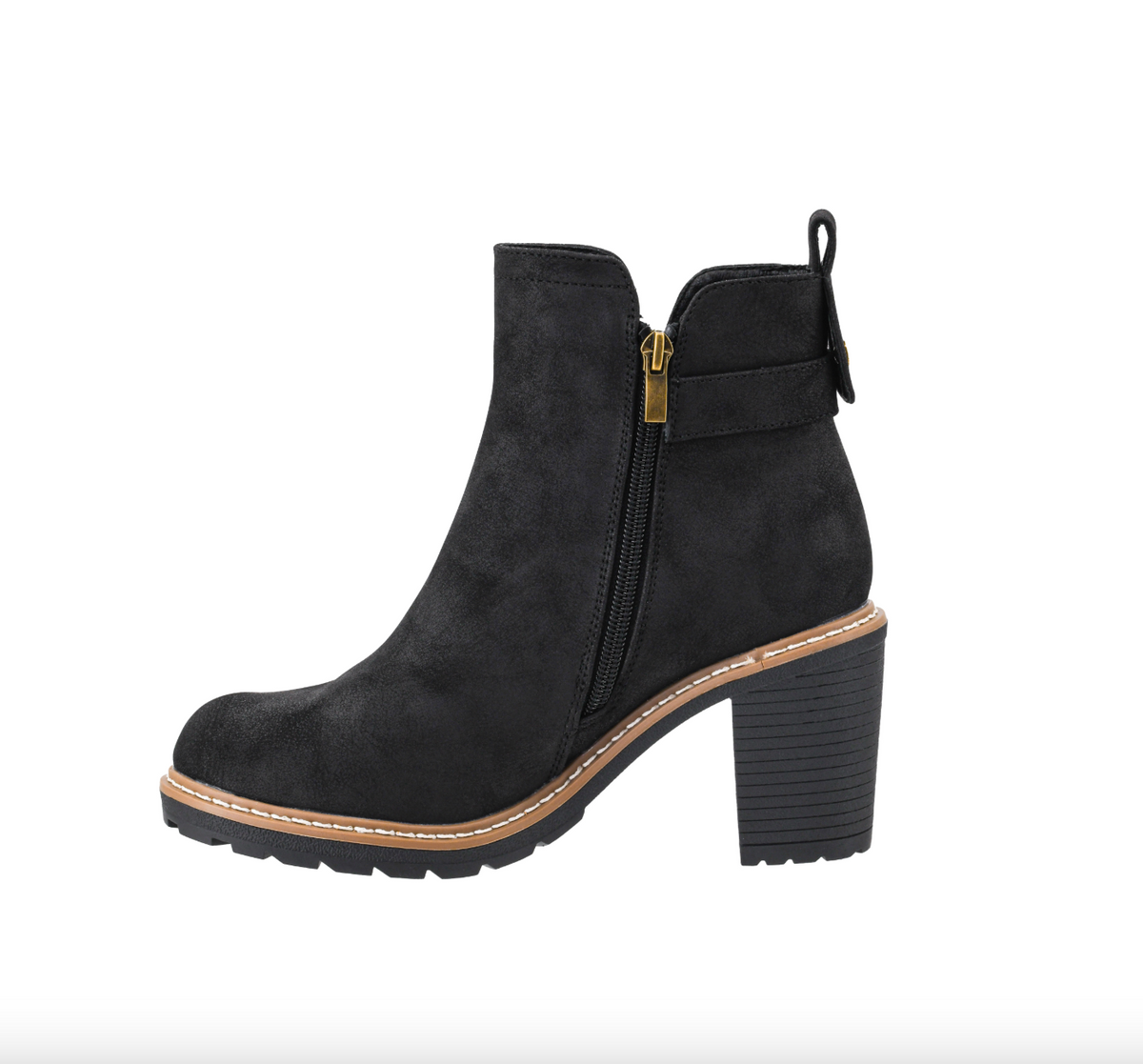Corky's Good Call Distressed Boot-Black