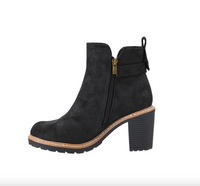 Corky's Good Call Distressed Boot-Black