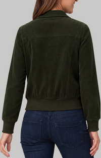Liverpool Zip Front Corduroy Bomber Jacket