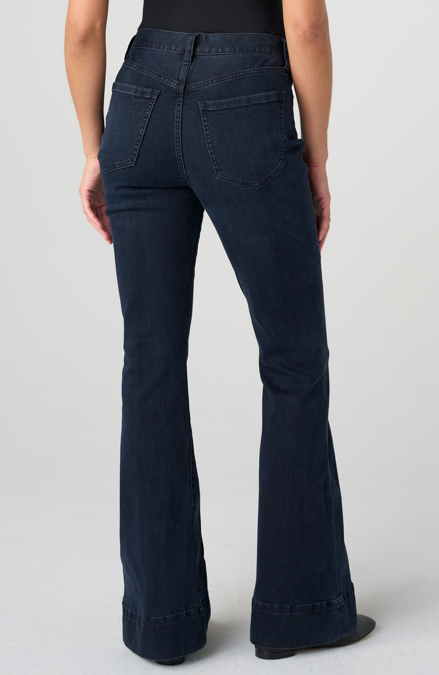 Liverpool Hannah Flare Patch Pockets Jeans