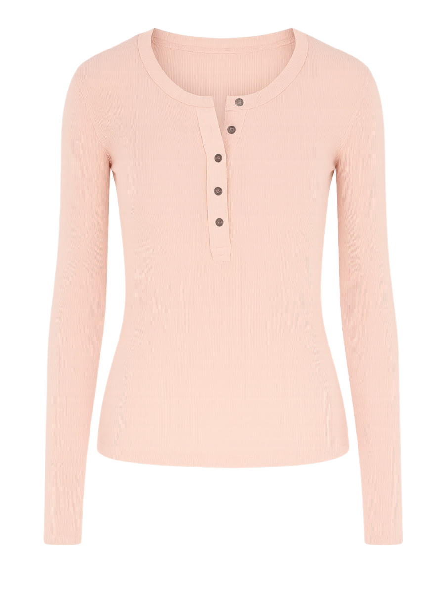 Dear John Edie Henley Long Sleeve Tee