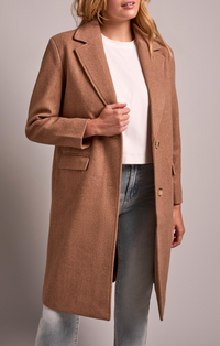 Tribal Trench Coat w/Fooler Hoodie