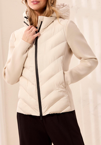 Tribal L/S Front Puffer Jacket