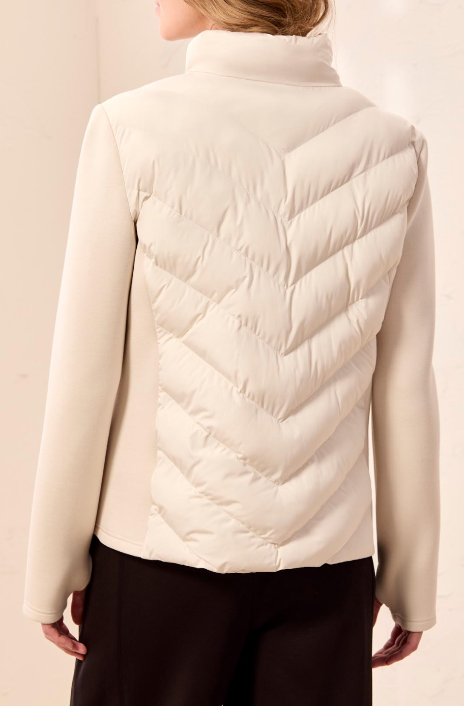 Tribal L/S Front Puffer Jacket