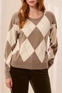 Tribal Argile Sweater w/Studs