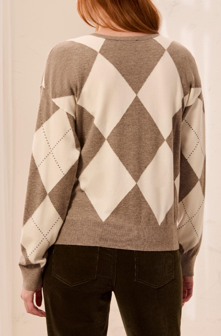 Tribal Argile Sweater w/Studs