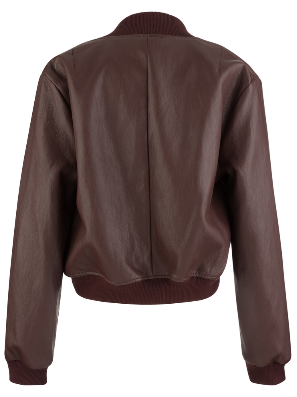 Kut Steph Zip Front Bomber Jacket-Bordeaux