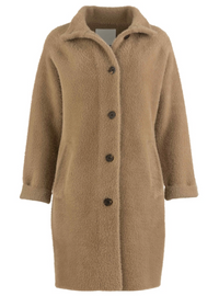 Kut Blythe Long Sweater Jacket - Tan