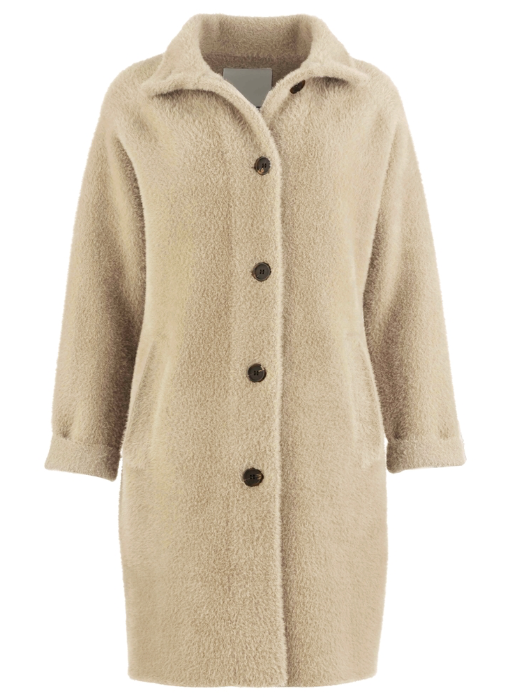 Kut Blythe Long Sweater Jacket-Oatmeal